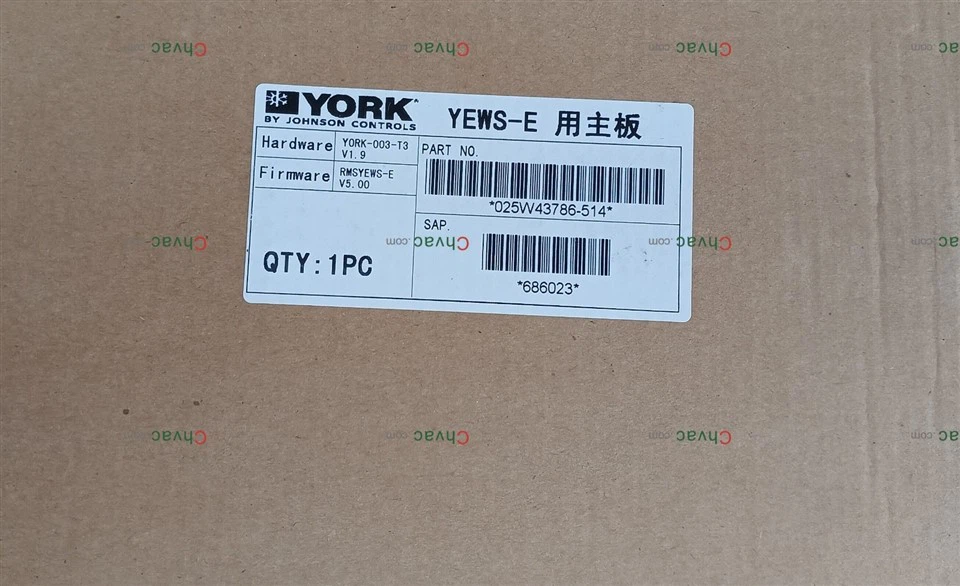 I/O платка York 025W43786-514
